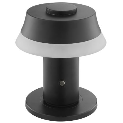 Brilliant - Dimmbare, wiederaufladbare Touch-Tischlampe KINICH LED/2,5W/5V 2700K 2600 mAh schwarz