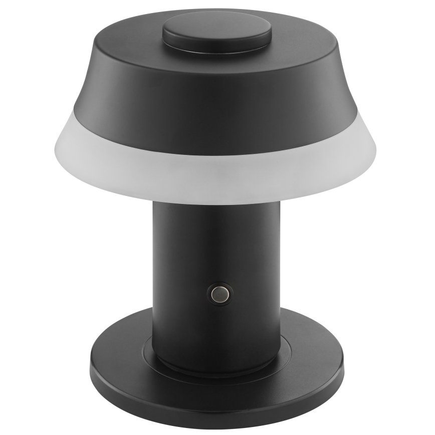 Brilliant - Dimmbare, wiederaufladbare Touch-Tischlampe KINICH LED/2,5W/5V 2700K 2600 mAh schwarz