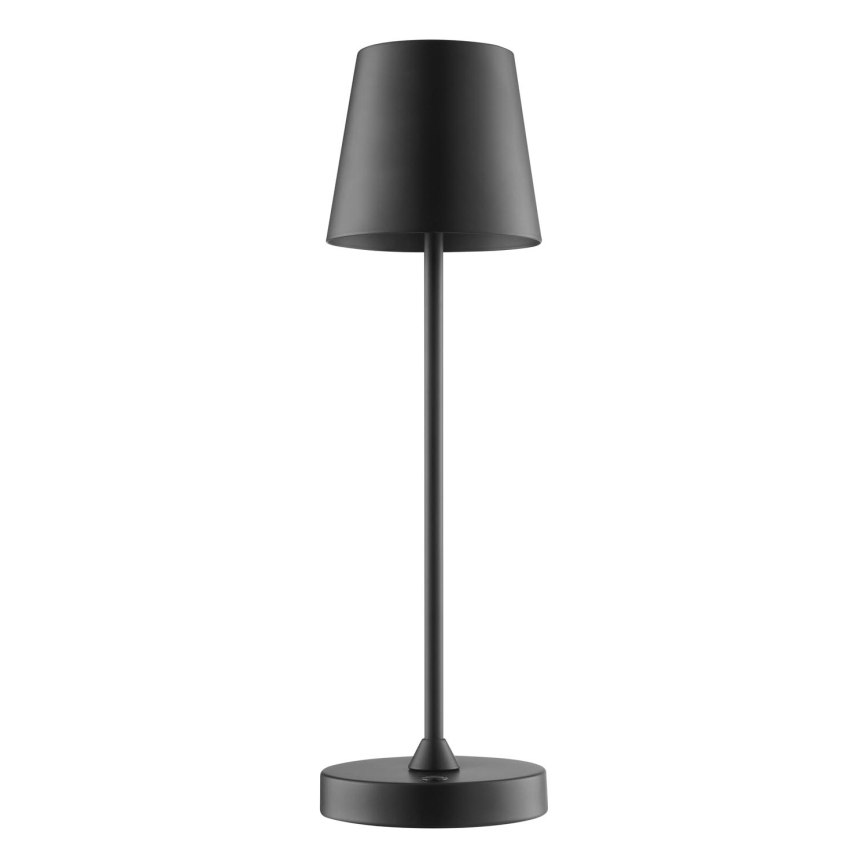 Brilliant - dimmbare, wiederaufladbare Touch-Außen-Tischleuchte ELORA LED/2,5W/5V 2700K 2600 mAh IP44 schwarz