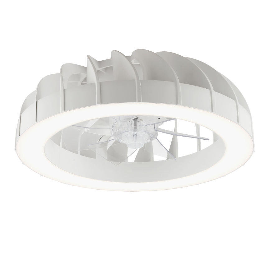 Brilliant - LED RGBW dimmbarer Deckenventilator mit Licht FANORA LED/30W/230V 2700-6500K Ø 46 cm weiß + Fernbedienung