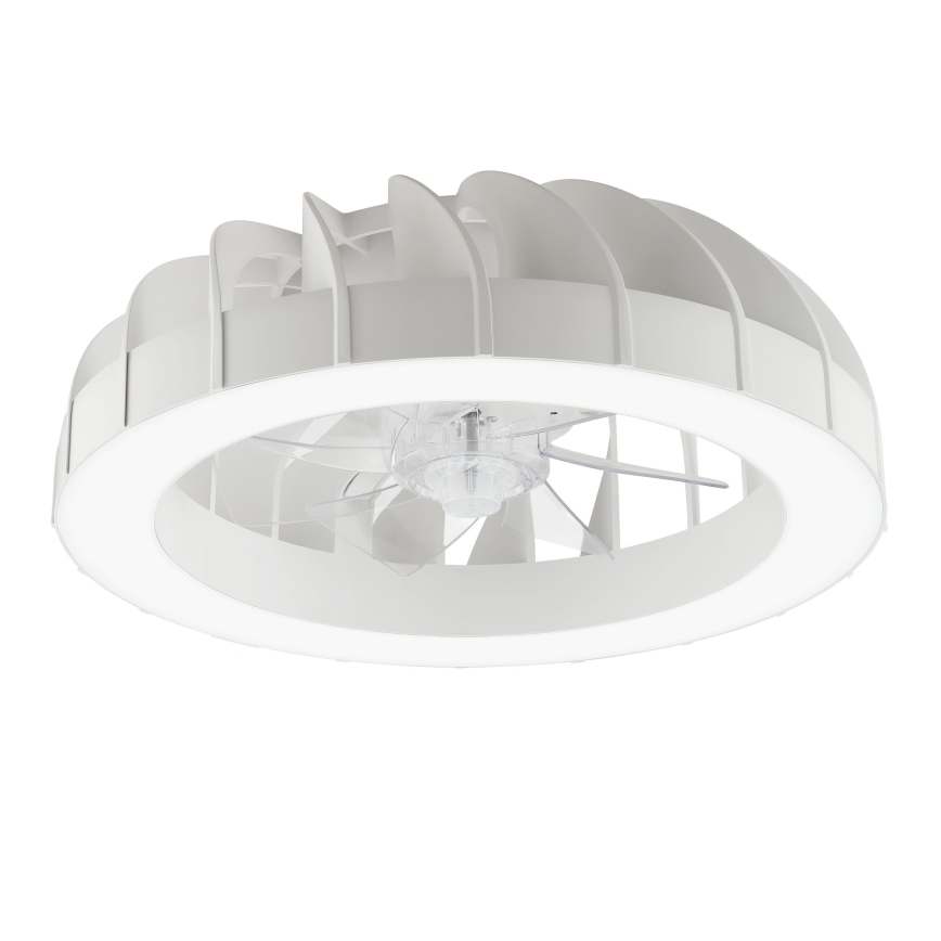 Brilliant - LED RGBW dimmbarer Deckenventilator mit Licht FANORA LED/30W/230V 2700-6500K Ø 46 cm weiß + Fernbedienung