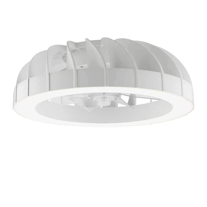 Brilliant - LED RGBW dimmbarer Deckenventilator mit Licht FANORA LED/30W/230V 2700-6500K Ø 46 cm weiß + Fernbedienung