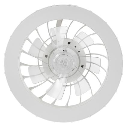 Brilliant - LED RGBW dimmbarer Deckenventilator mit Licht FANORA LED/30W/230V 2700-6500K Ø 46 cm weiß + Fernbedienung
