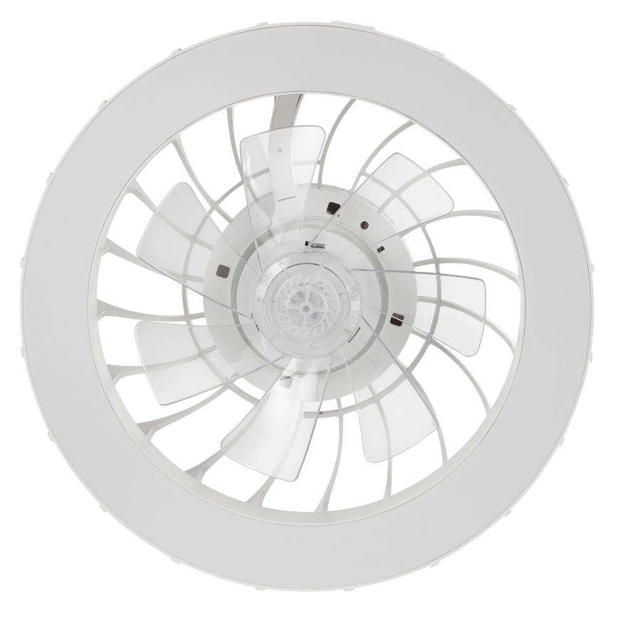 Brilliant - LED RGBW dimmbarer Deckenventilator mit Licht FANORA LED/30W/230V 2700-6500K Ø 46 cm weiß + Fernbedienung