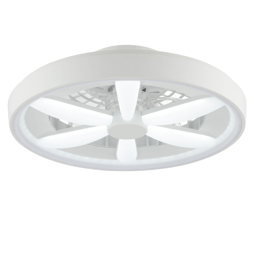 Brilliant - LED RGBW dimmbarer Deckenventilator mit Licht GAIANO LED/48W/230V 2700-6500K Weiß + Fernbedienung