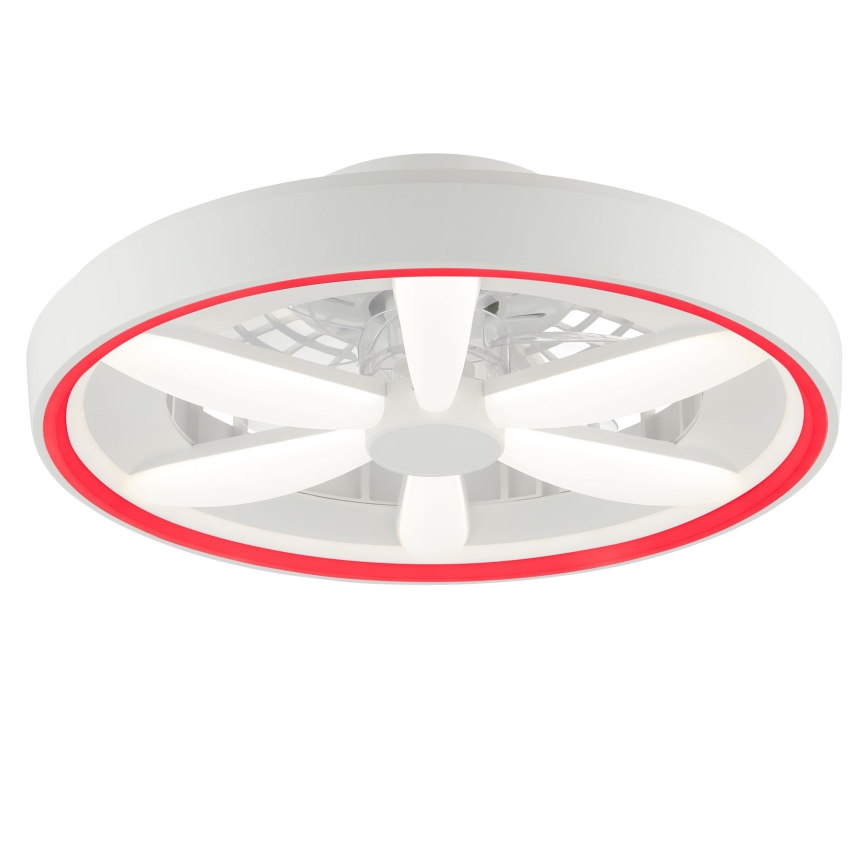 Brilliant - LED RGBW dimmbarer Deckenventilator mit Licht GAIANO LED/48W/230V 2700-6500K Weiß + Fernbedienung