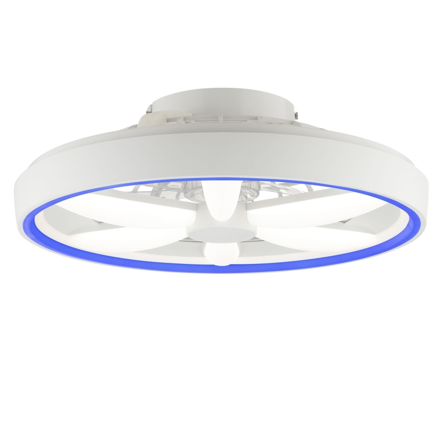 Brilliant - LED RGBW dimmbarer Deckenventilator mit Licht GAIANO LED/48W/230V 2700-6500K Weiß + Fernbedienung