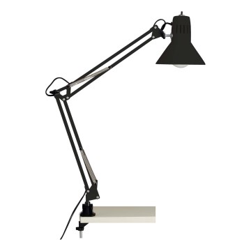 Brilliant HOBBY Klemmleuchte 1xE27/40W/230V, schwarz