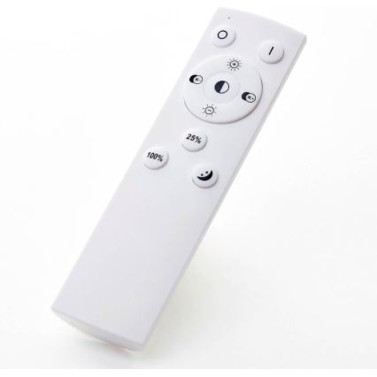 Brilliant - LED Deckenlampe AYDIN dimmbar LED/34W/230V 3000-6500K schwarz + Fernbedienung