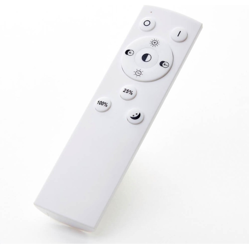 Brilliant - LED Deckenlampe AYDIN dimmbar LED/34W/230V 3000-6500K schwarz + Fernbedienung
