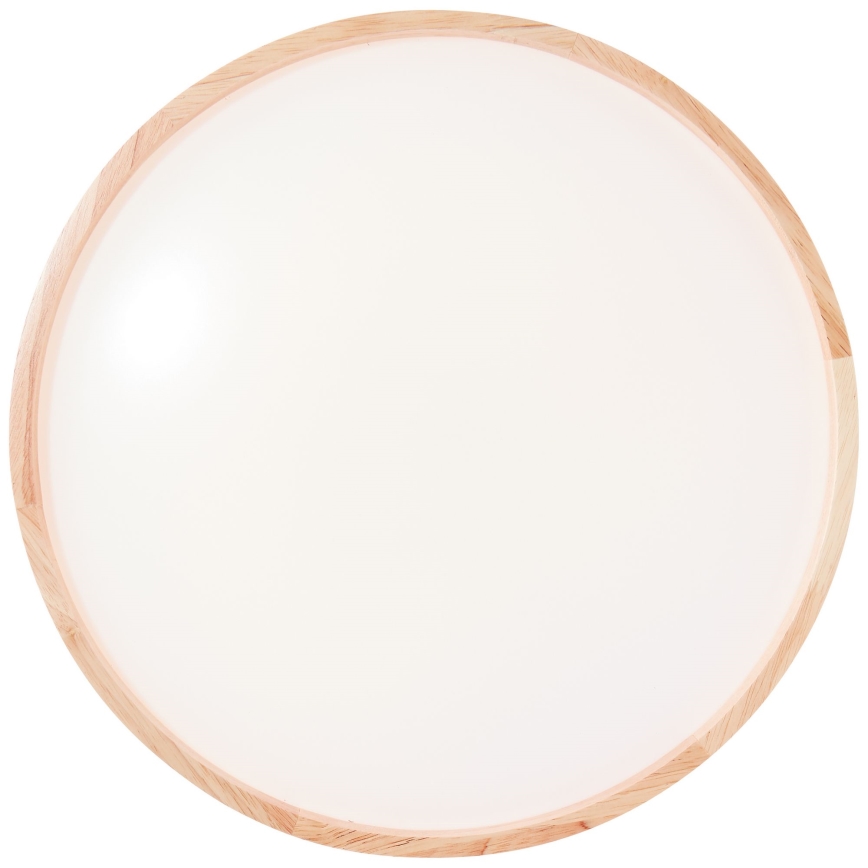 Brilliant - LED-Deckenleuchte ALSON LED/26W/230V 3000/4500K d 39,5 cm Gummibaum - FSC-zertifiziert