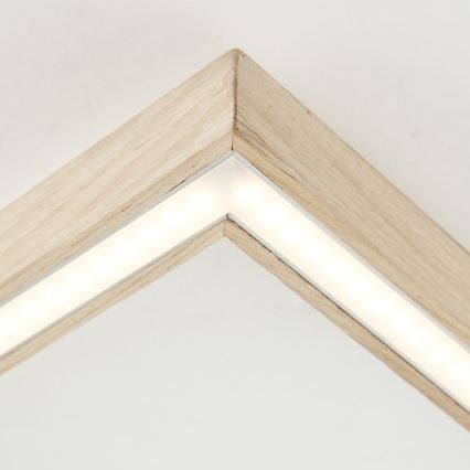 Brilliant - LED-Deckenleuchte DELGROSSO LED/24W/230V 3000K Eiche