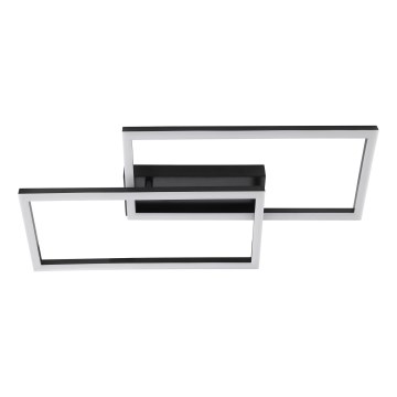 Brilliant - LED-Deckenleuchte JORVIC LED/21W/230V 29x60 cm schwarz
