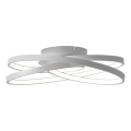 Brilliant - LED-Deckenleuchte LABYRINTH LED/40W/230V d 39,5 cm grau