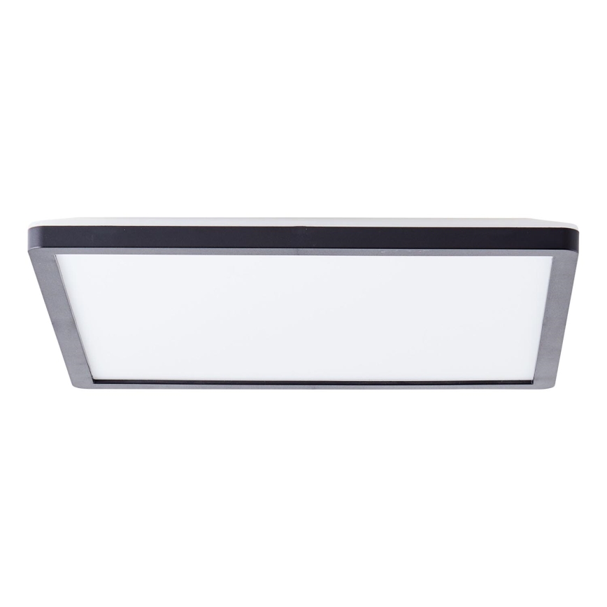 Brilliant - LED-Deckenleuchte MILTON LED/18W/230V 29,3x29,3 cm schwarz