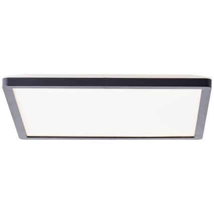 Brilliant - LED-Deckenleuchte MILTON LED/18W/230V 29,3x29,3 cm schwarz