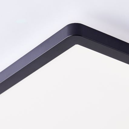Brilliant - LED-Deckenleuchte MILTON LED/18W/230V 29,3x29,3 cm schwarz