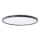 Brilliant - LED Deckenleuchte MILTON LED/18W/230V Ø 29,3 cm schwarz