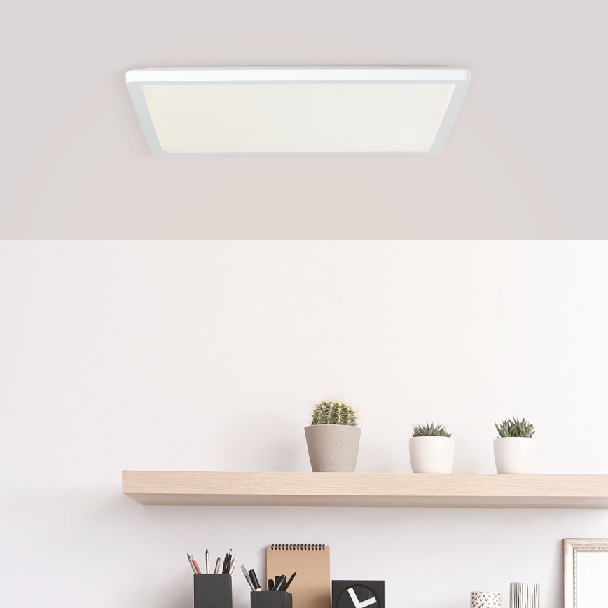 Brilliant - LED Deckenleuchte MILTON LED/24W/230V 42x42 cm weiß