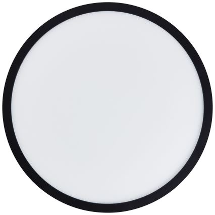 Brilliant - LED-Deckenleuchte MILTON LED/24W/230V Ø 42 cm schwarz