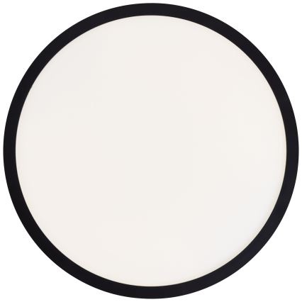 Brilliant - LED-Deckenleuchte MILTON LED/24W/230V Ø 42 cm schwarz