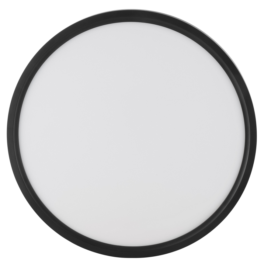 Brilliant - LED Deckenleuchte mit Bewegungs- und Dämmerungssensor GALO LED/26W/230V Ø 40 cm schwarz