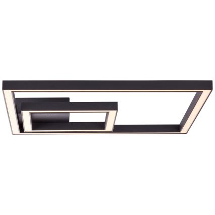 Brilliant - LED-Deckenleuchte QUON LED/24W/230V 3000K 40x40 cm schwarz