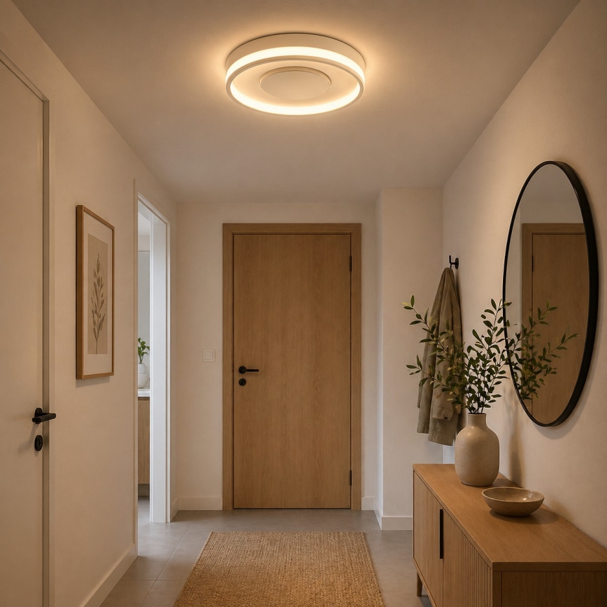 Brilliant - LED-Deckenleuchte REVOLA LED/33W/230V 3000/4000/6500K Ø 40 cm beige