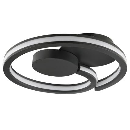 Brilliant - LED-Deckenleuchte REVOLA LED/33W/230V 3000/4000/6500K Ø 40 cm schwarz
