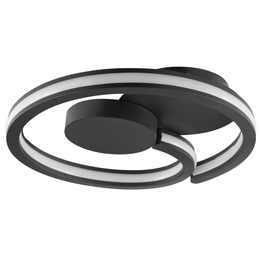 Brilliant - LED-Deckenleuchte REVOLA LED/33W/230V 3000/4000/6500K Ø 40 cm schwarz