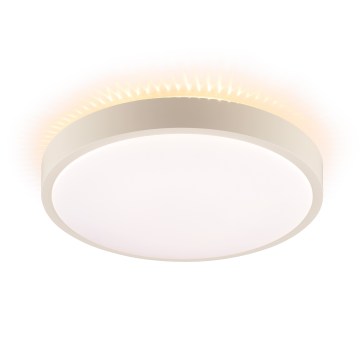 Brilliant - LED-Deckenleuchte SOLISTRA LED/18W/230V Ø 34,5 cm beige