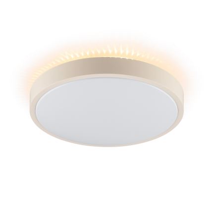 Brilliant - LED-Deckenleuchte SOLISTRA LED/18W/230V Ø 34,5 cm beige