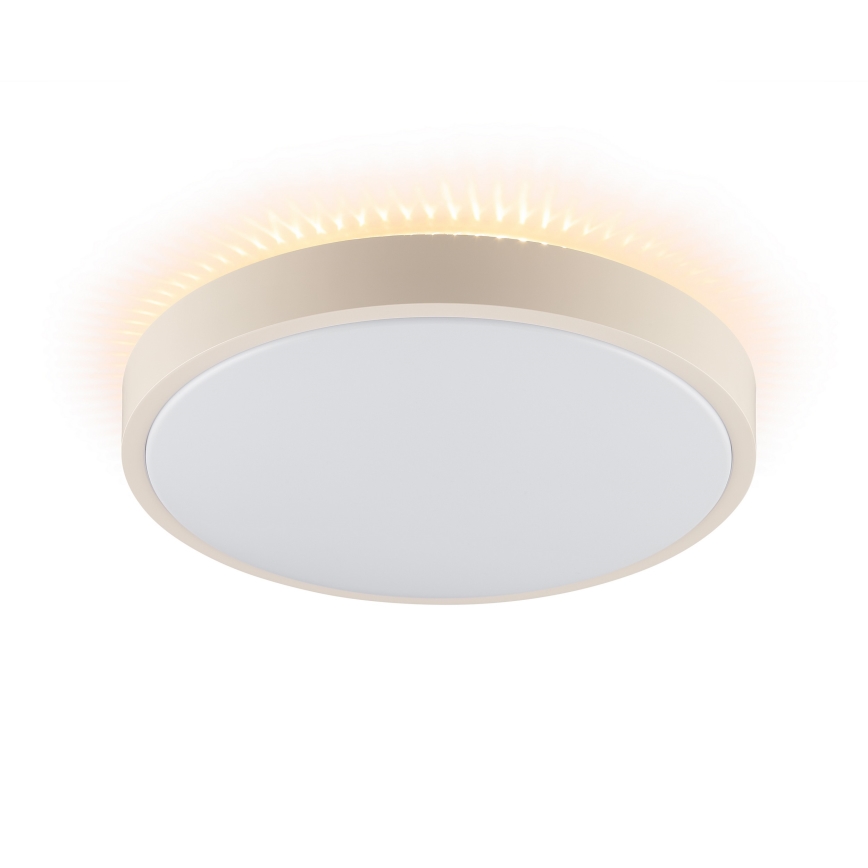 Brilliant - LED-Deckenleuchte SOLISTRA LED/18W/230V Ø 34,5 cm beige