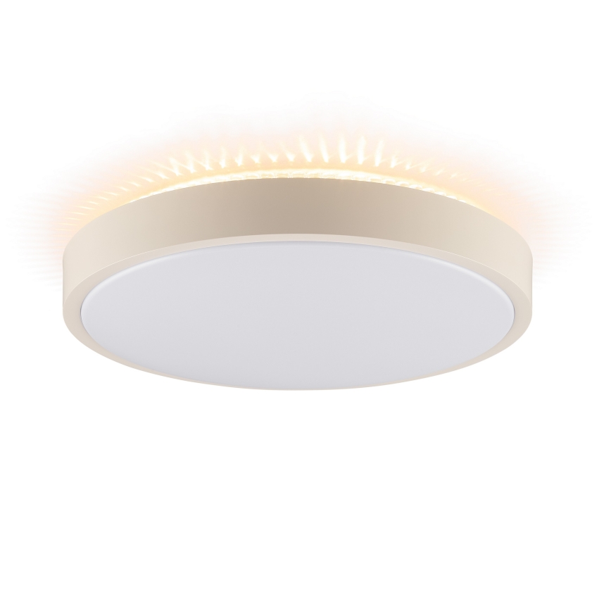 Brilliant - LED-Deckenleuchte SOLISTRA LED/18W/230V Ø 34,5 cm beige