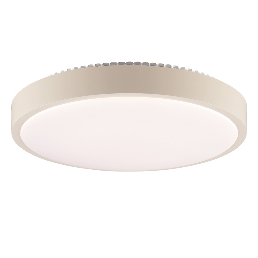 Brilliant - LED-Deckenleuchte SOLISTRA LED/18W/230V Ø 34,5 cm beige