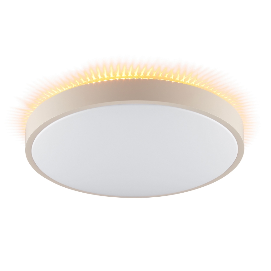 Brilliant - LED-Deckenleuchte SOLISTRA LED/24W/230V Ø 44,5 cm beige