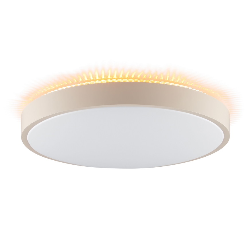 Brilliant - LED-Deckenleuchte SOLISTRA LED/24W/230V Ø 44,5 cm beige