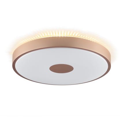 Brilliant - LED-Deckenleuchte TAVIS LED/24W/230V Ø 44,5 cm Roségold