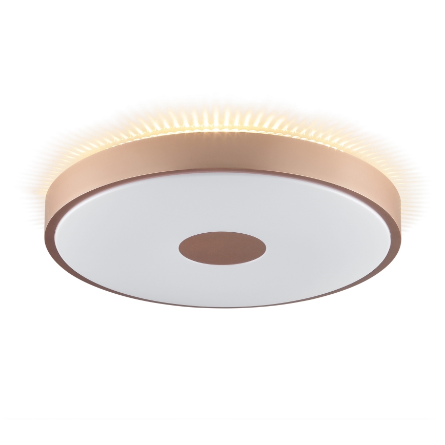 Brilliant - LED-Deckenleuchte TAVIS LED/24W/230V Ø 44,5 cm Roségold