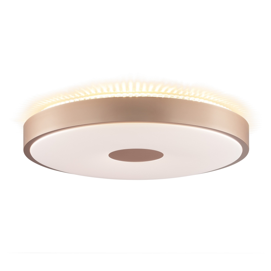Brilliant - LED-Deckenleuchte TAVIS LED/24W/230V Ø 44,5 cm Roségold