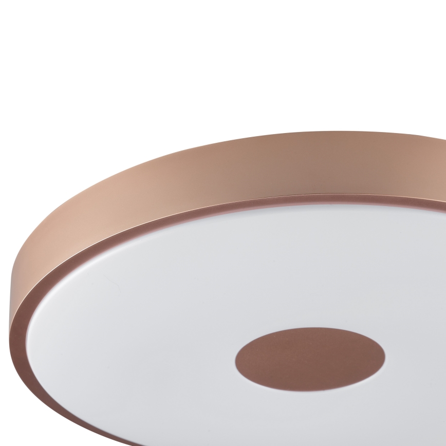 Brilliant - LED-Deckenleuchte TAVIS LED/24W/230V Ø 44,5 cm Roségold
