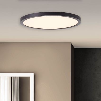 Brilliant - LED-Deckenleuchte TUCO LED/16W/230V Ø 25 cm schwarz