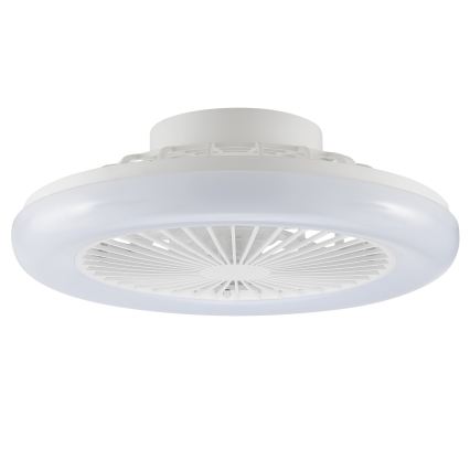 Brilliant - dimmbare LED-Deckenleuchte mit Ventilator MONTERO LED/20W/230V 2700-6500K Ø 42 cm weiß + Fernbedienung