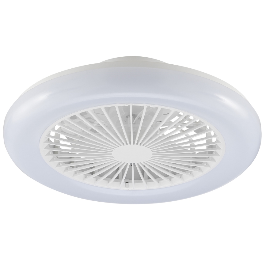 Brilliant - dimmbare LED-Deckenleuchte mit Ventilator MONTERO LED/20W/230V 2700-6500K Ø 42 cm weiß + Fernbedienung
