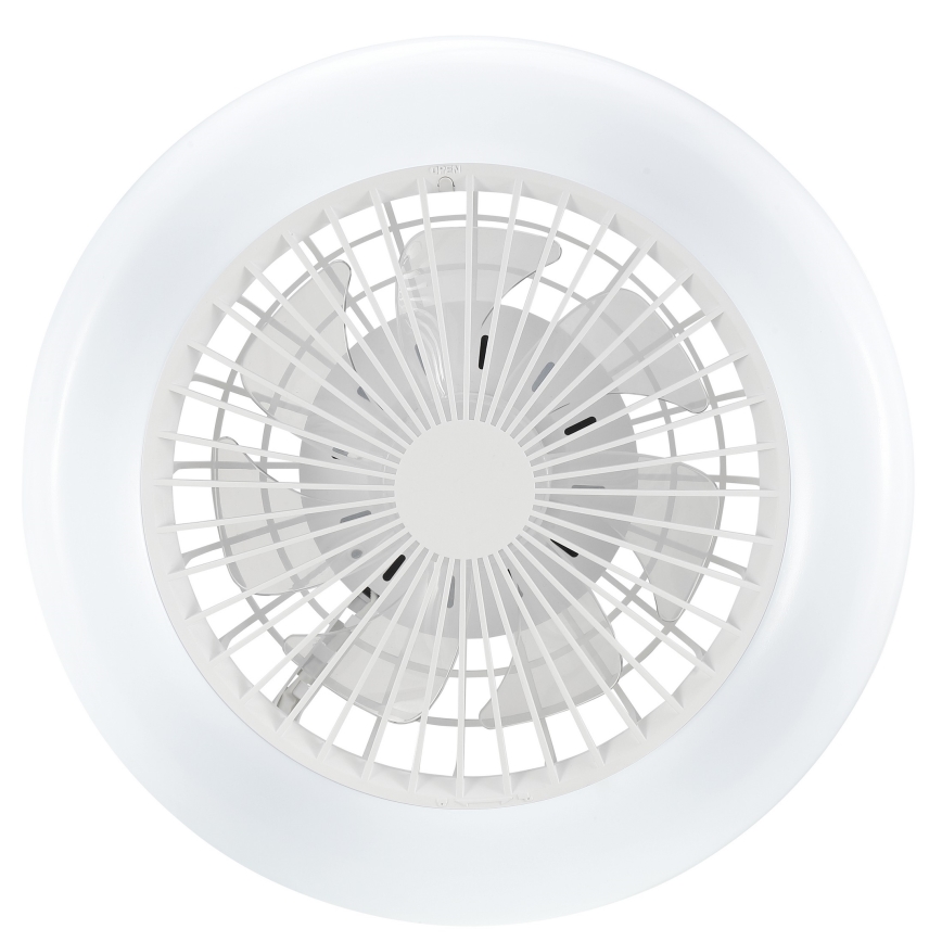 Brilliant - dimmbare LED-Deckenleuchte mit Ventilator MONTERO LED/20W/230V 2700-6500K Ø 42 cm weiß + Fernbedienung