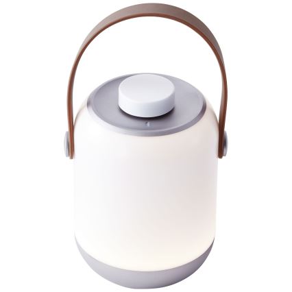 Brilliant - LED dimmbare Außen-Tischlampe GEMMA LED/1,9W/5V 1800 mAh IP44 weiß