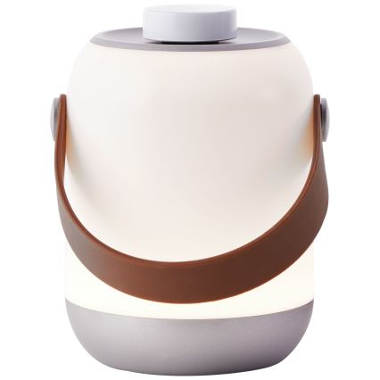 Brilliant - LED dimmbare Außen-Tischlampe GEMMA LED/1,9W/5V 1800 mAh IP44 weiß