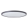 Brilliant - LED-dimmbare Badezimmer-Deckenleuchte BRENNAN LED/35W/230V Ø 54 cm IP44 schwarz
