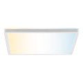 Brilliant - LED dimmbare Deckenleuchte LUMARO LED/18W/230V 3000-6500K 29,3x29,3 cm weiß + Fernbedienung