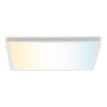Brilliant - LED dimmbare Deckenleuchte LUMARO LED/18W/230V 3000-6500K 29,3x29,3 cm weiß + Fernbedienung